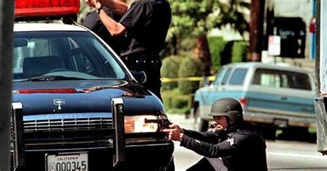 los angeles bank robbery shootout